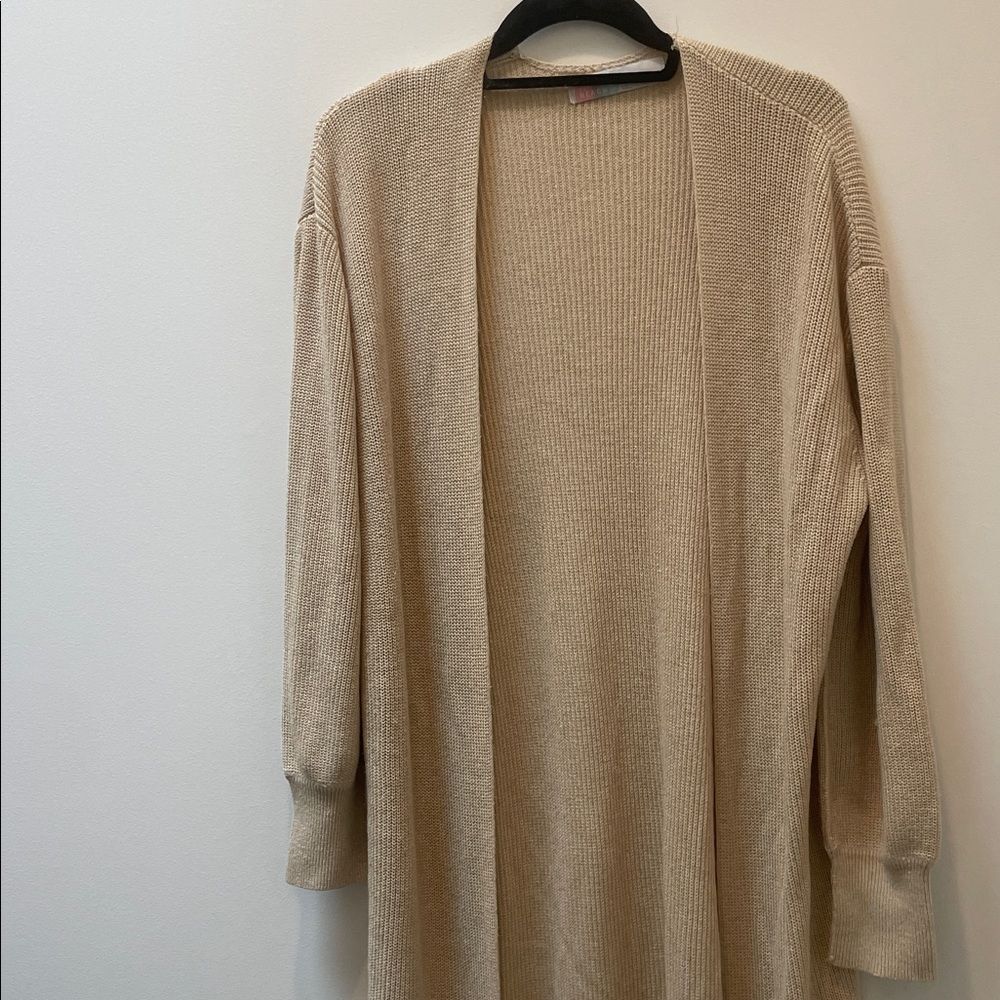 Free People FP Beach Long Open Cardigan Duster Size XS
